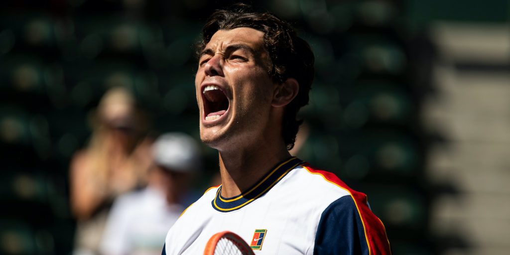 TAYLOR HARRY FRITZ (USA)TENNIS , BNP PARIBAS OPEN,  INDIAN WELLS TENNIS GARDEN, INDIAN WELLS, CALIFORNIA, USA, PREMIER 5 MANDATORY WTA, MASTERS 1000 ATP, HARD COURT, OUTDOOR, ATP, WTA, 2021, USA SWING, MIXED