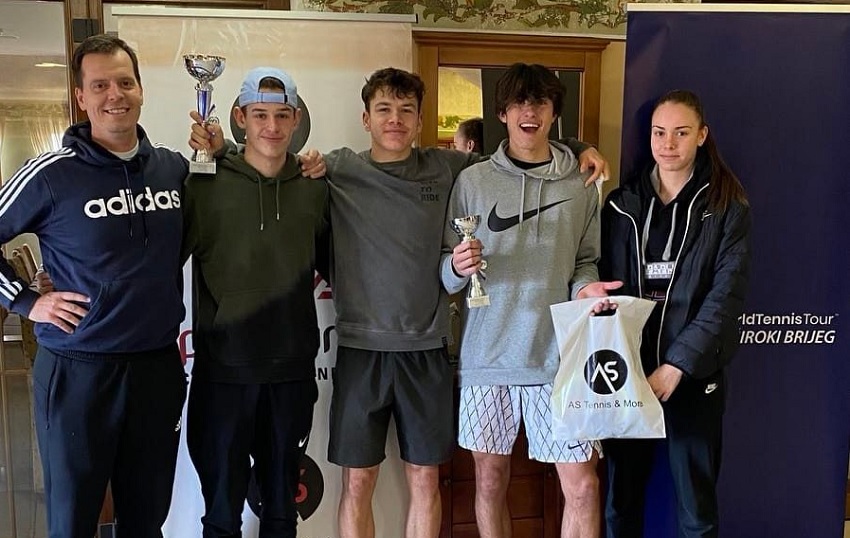 ITF: Premzl zmagovalec vseslovenskega finala v Širokem Brijegu, v Mariboru v boju za naslov tesen poraz Muller Uhanove