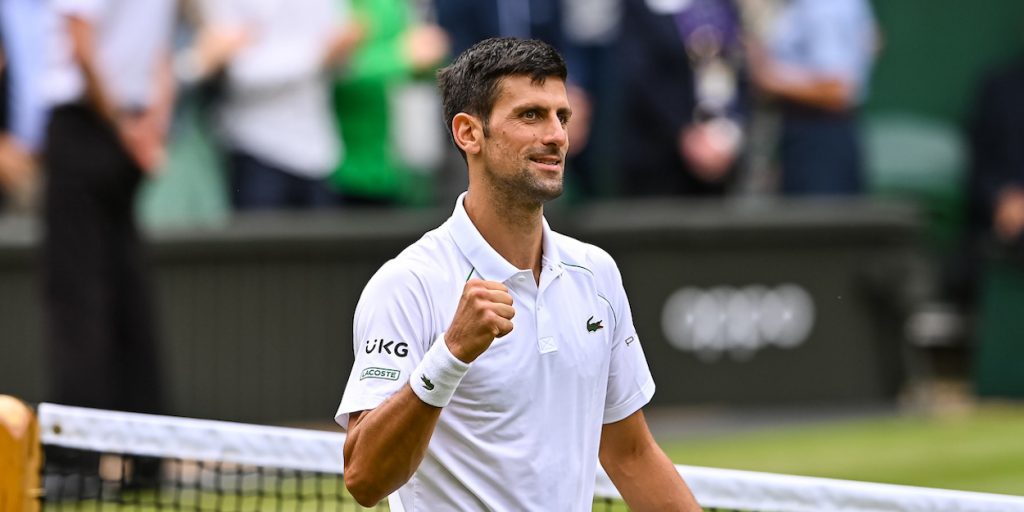 NOVAK DJOKOVIC (SRB)TENNIS - THE CHAMPIONSHIPS - WIMBLEDON - ALL ENGLAND LAWN TENNIS AND CROQUET CLUB - ATP - WTA - ITF - WIMBLEDON - SW19 - LONDON - GREAT  BRITAIN - 2021
