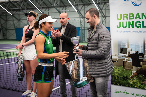 ITF W40 Lunos Maribor 2023 Tennis Tournament - Final Round, Mai Hontama (JPN) vs Clara Tauson (DEN)