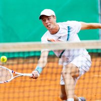 M15 BTC Ljubljana Open: Aljaž Jeran za uvrstitev v polfinale premagal Luko Talana Lopatiča