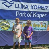 U12 Luka Koper: Niko Brolih premagan šele v maratonskem finalu