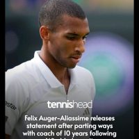 Felix Auger-Aliassime objavil izjavo po koncu desetletnega sodelovanja s trenerjem po izpadu v Wimbledonu