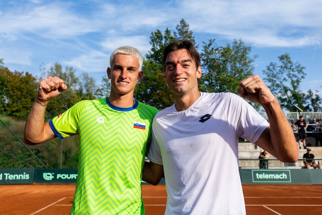Davis Cup 2026, World Group II, Slovenia vs Israel, Day 1