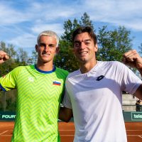 Davisov pokal: Slovenija po prvem dnevu v vodstvu z dve proti nič