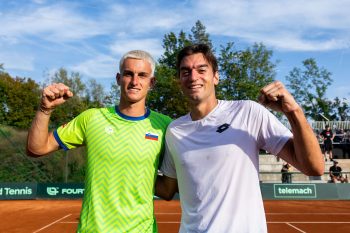 Davis Cup 2026, World Group II, Slovenia vs Israel, Day 1