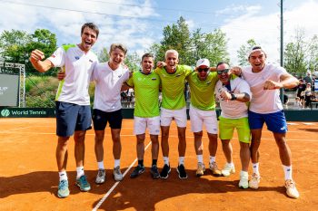 Davis Cup 2026, World Group II, Slovenia vs Israel, Day 2